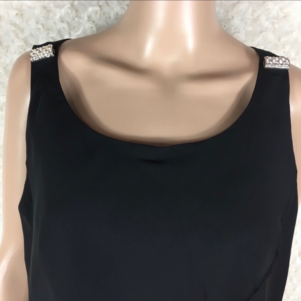 Fun tiered black dress - Picture 2 of 6